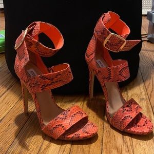 Python Steve Madden Heels